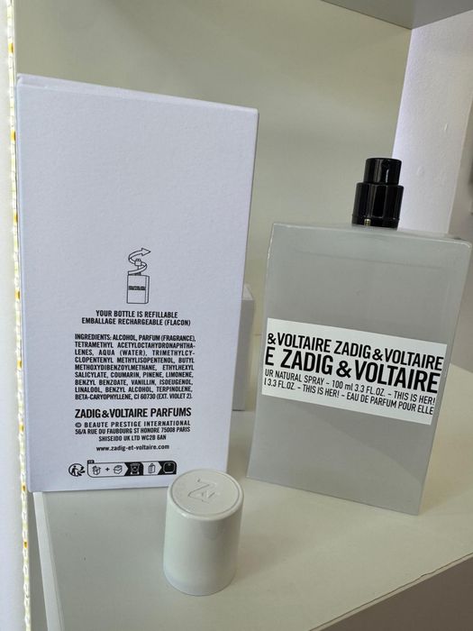 Zadig & Voltaire This Is Her! 100ml, nou, full, 100% original cu posibilitate verificare in persoana