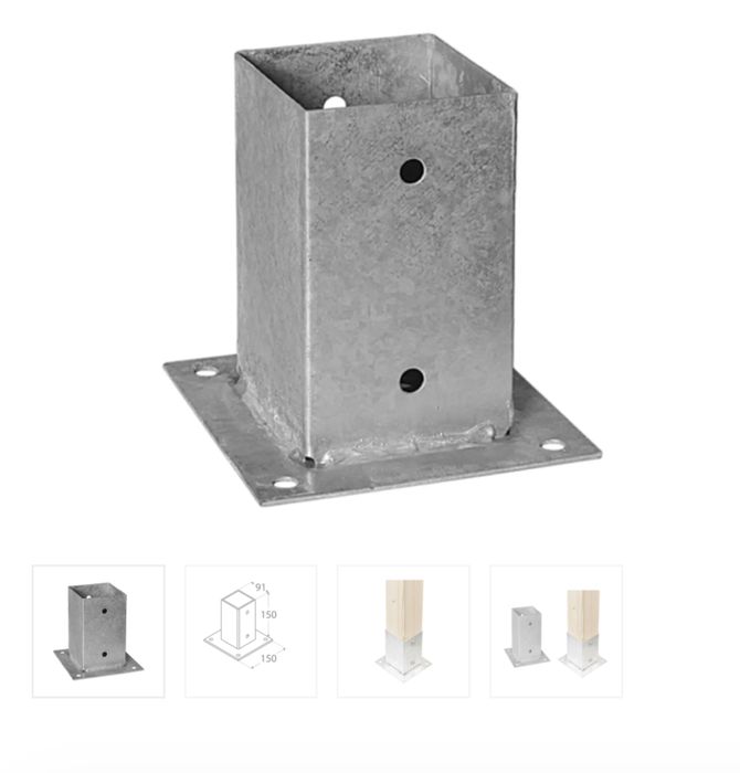 Suport Stalp 91×91 Patrat