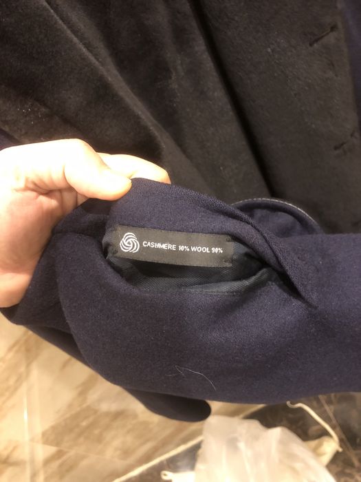 Польто кашемровое короткое