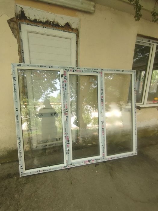 Пластиковые окна, рамы АКФА ПЛАСТ новые