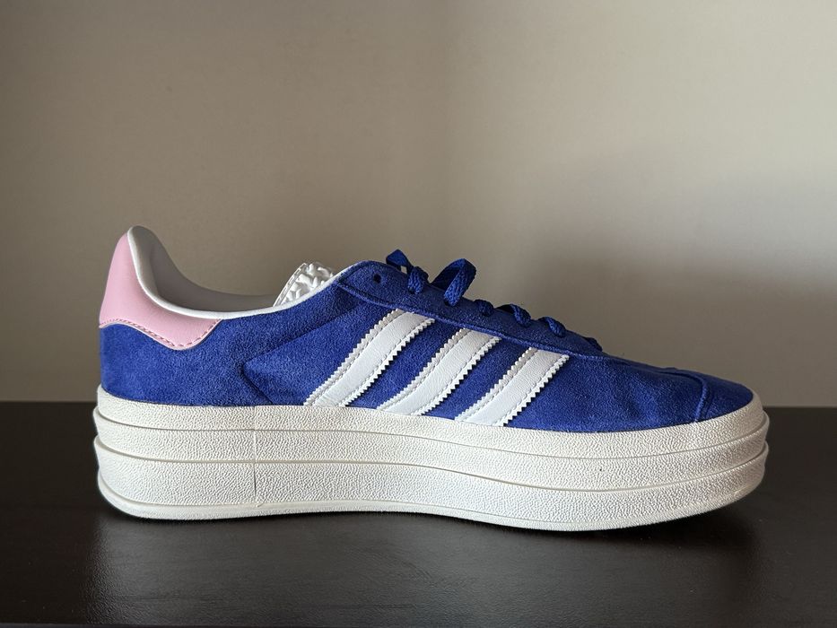 Adidas Gazelle Bold 40номер 25см Стелка Нови с Кутия Ес Кожа