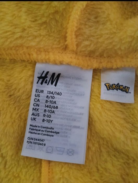 Costum Pokemon Halloween 134-140 sau 8-10 ani