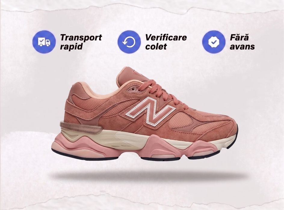 Adidasi New Balance 9060 Roz - Adidasi Dama