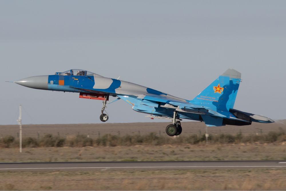 Су-27БМ2 советский истребитель