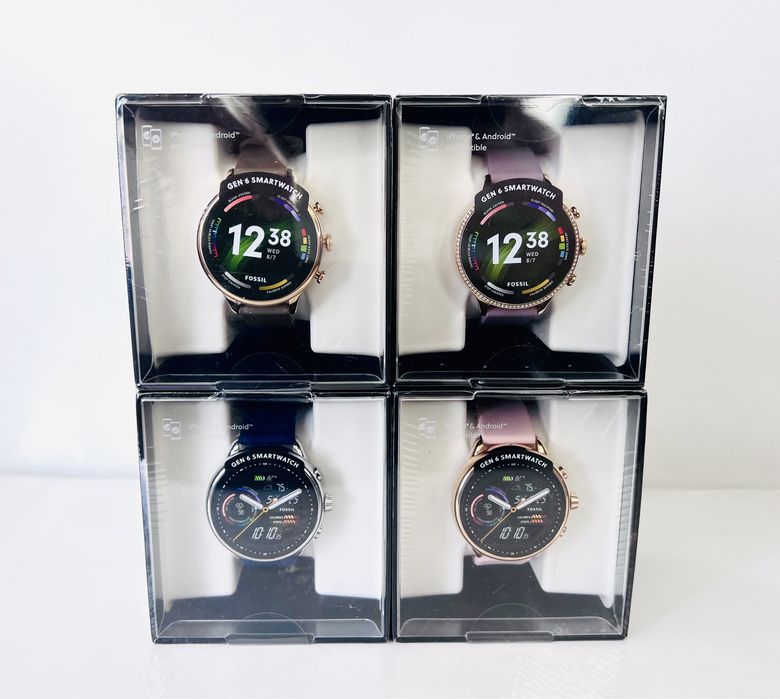 ПРОМО Смартчасовник Fossil Gen 6 Grey / Purple / Navy / Blush Гаранция