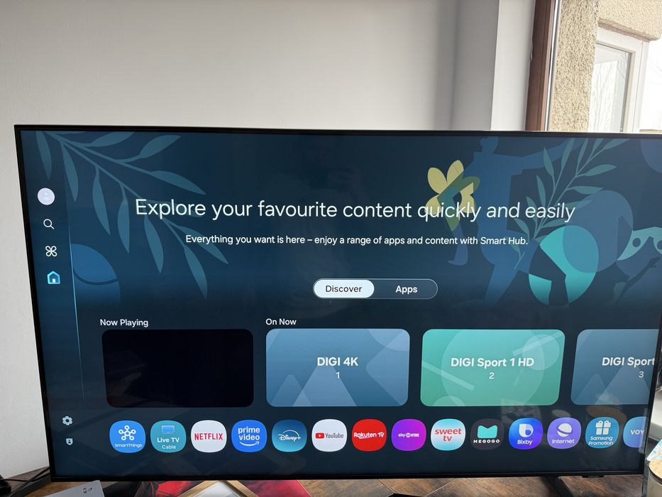 Televizor Samsung smart 4k 139cm wifi ci+