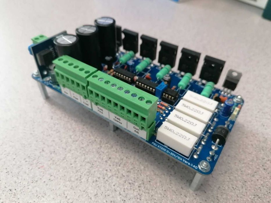 Cablaj PCB sursa reglabila 0-30v, 0-10a, k7200