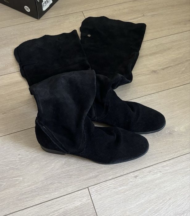 Сапоги Zara замша 39 размер
