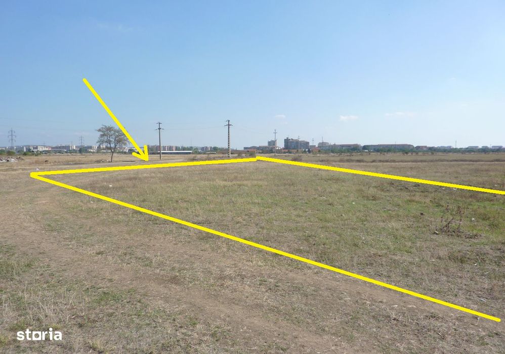 Vand teren intravilan Iosia (Oradea) 4 200 mp sau 2 100 mp