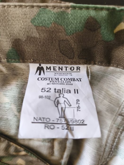 Pantaloni camuflaj combat 48/ 3 și 52/ 2 airsoft vânătoare