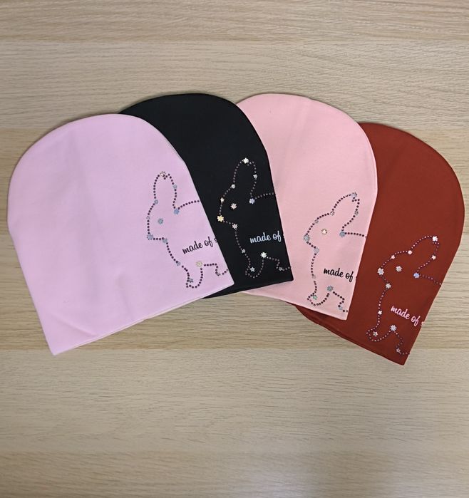 Детские трикотажные шапочки для мальчиков и девочек