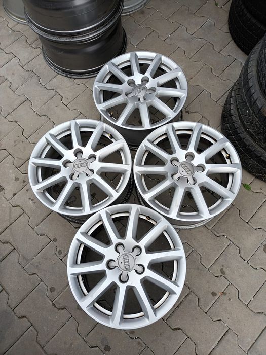 4 jante aliaj 5x112 R16 originale Audi A3 A4 B6 B7 B8 B9,A6