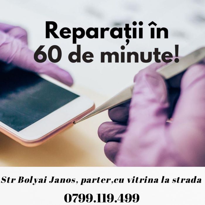 Reparatii telefoane Cluj Service Samsung/iPhone/Huawei/Xiaomi/Oppo