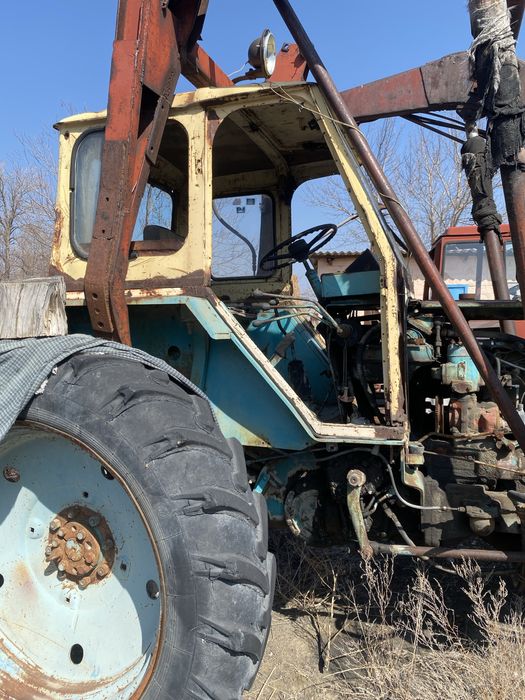 Трактор ЮМЗ 6 стогомет