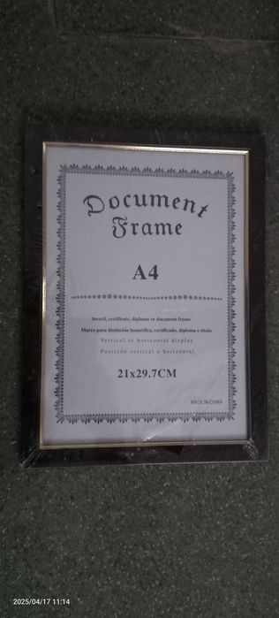 Фото рамки А - 4.