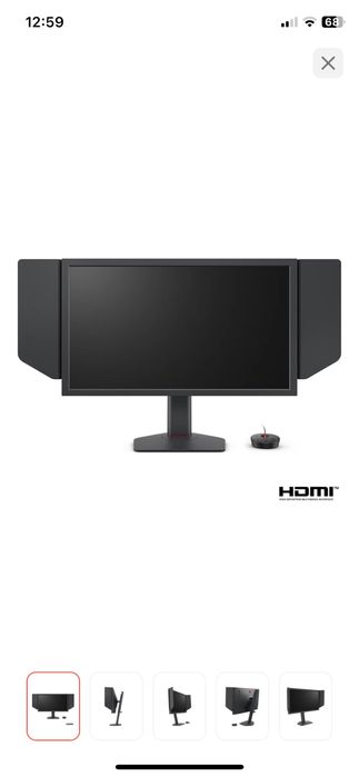 Монитор ZOWIE XL2566X+ 400hz