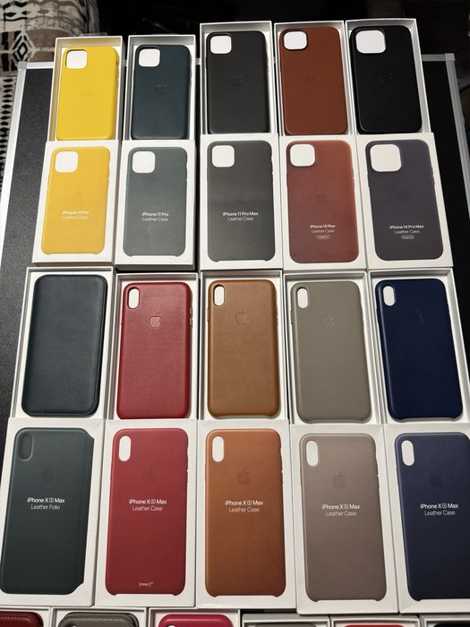 Huse Apple Leather Case / Leather Folio / Silicone Case