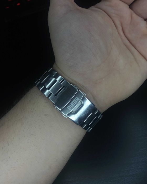 Мъжки часовник PUMA – хронограф, стомана, спортно-елегантен