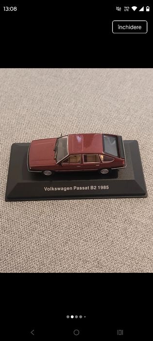Mașina metalica DeAgostini, model Volkswagen Passat B2 1985