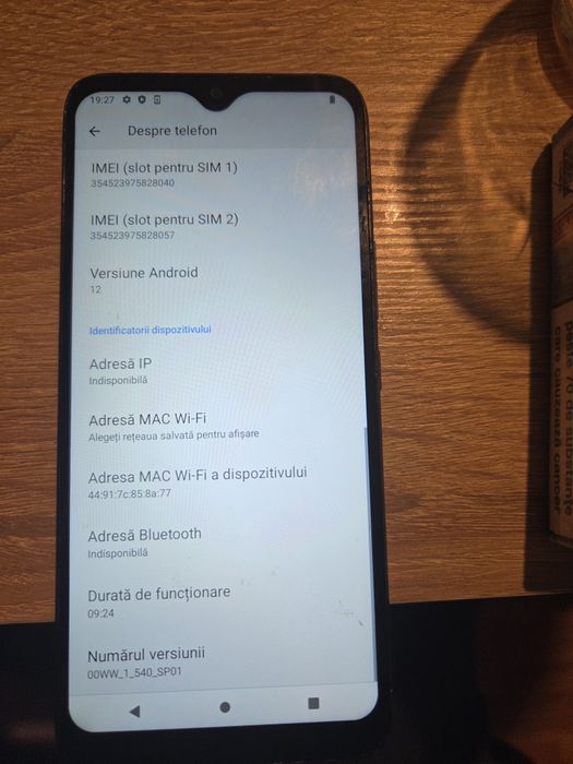 Telefon mobil Nokia C12, Dual SIM 64GB, 2GB RAM, 4G, Dark Cyan