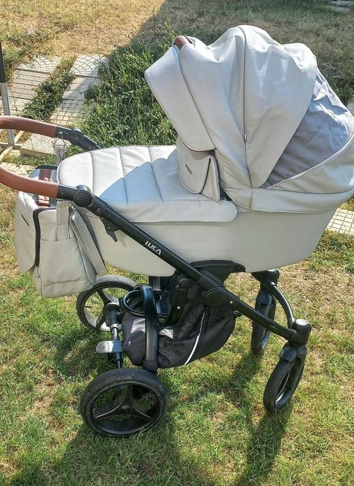 Нова цена Бебешка количка 2в1 Bebetto Luca Pro - еко кожа