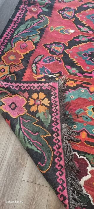 Ковер ручной работы 1970 годов,  раритет.