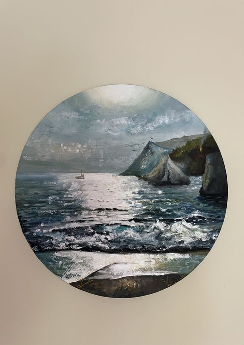 Tablou pictat in acril