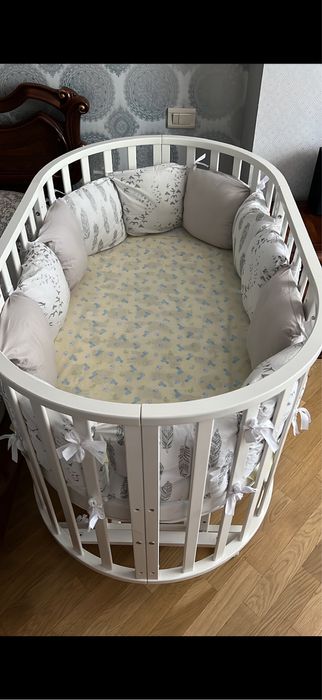 Манеж белый, полный комплект