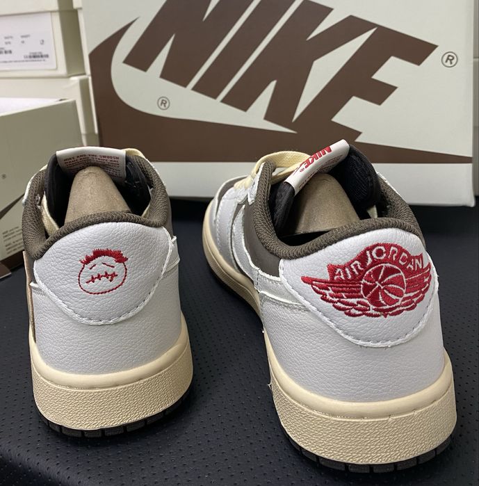 Mocha Jordan 1 Retro Low OG SP Travis Scott Reverse Mocha - Made Vietnam -