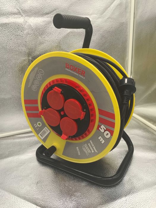 Prelungitor electric tambur 50m – rezistent si sigur