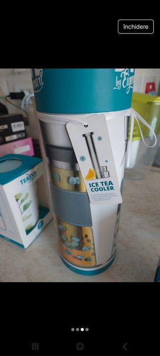 Set ceai termos și 2 cani