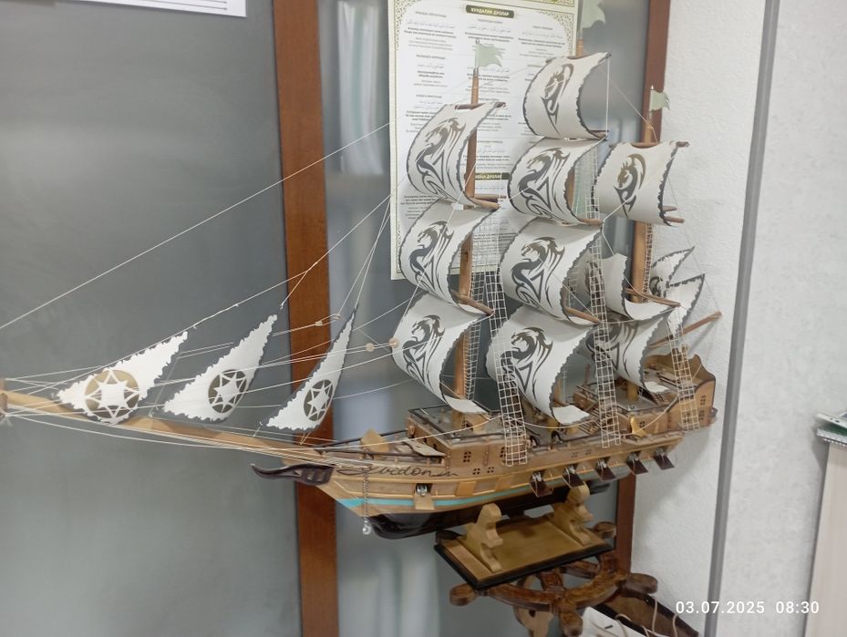 Корабль сувенирный