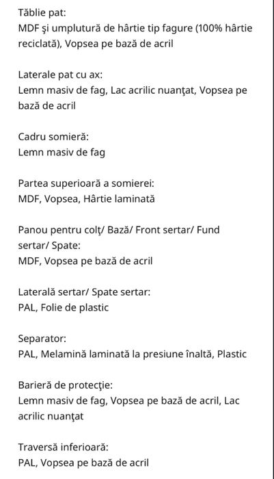 Patut Myllra Ikea + saltea