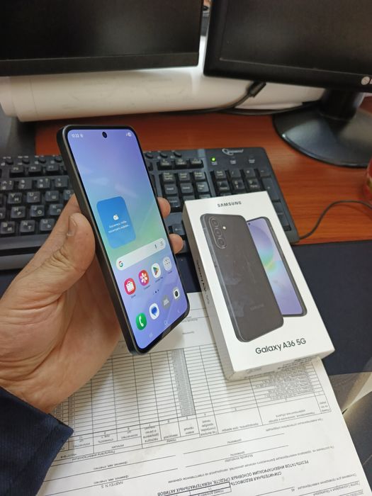 Samsung A36 5G 8/256gb[2025]ideal 10 kunlik tel yangi telefon xali