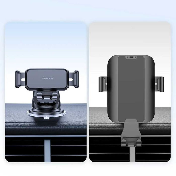 Suport telefon auto Joyroom, negru (JR-ZS283)