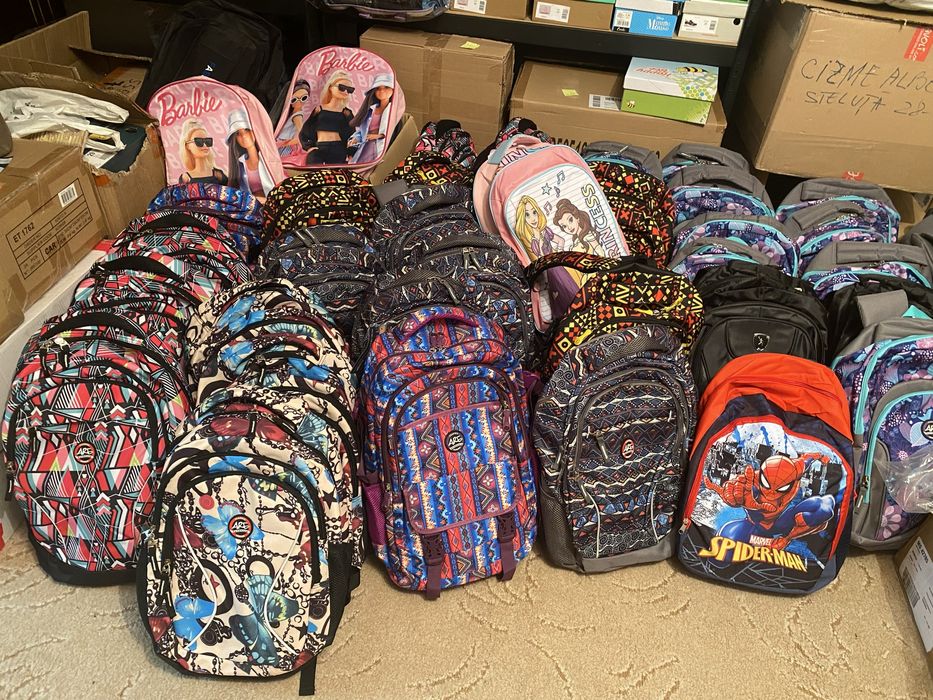 Ghiozdan ergonomic compartimentat