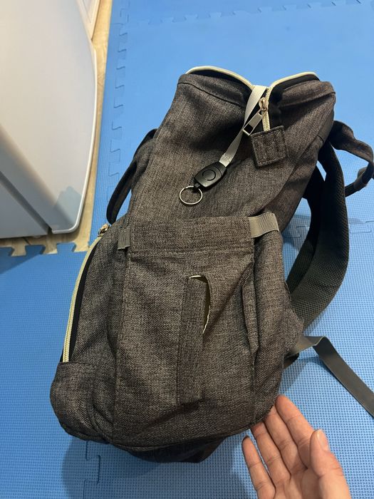 Раница за бебешки принадлежности за количка Lorelli Tina, Pink Grey