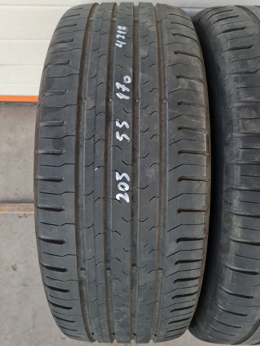 Летни гуми 2 броя CONTINENTAL ContiEcoContact5 205 55 R17 дот 4318