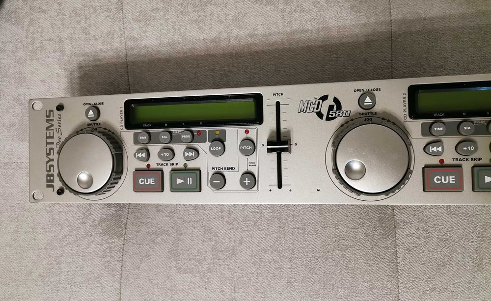 Controler dublu deck cd mp3 JB SYSTEMS MCD-580