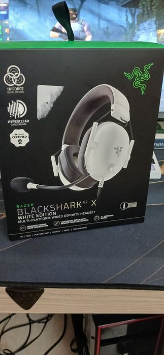 Razer blakshark v2 x white edition