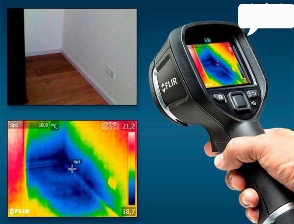 Обнаружение утечка и услуга тепловизор
