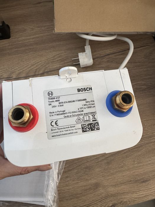 Проточен бойлер  BOSCH TR4000