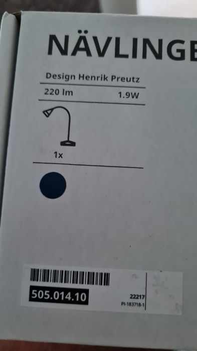 Vand lampa IKEA cu led