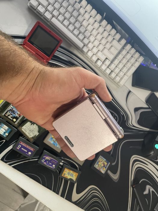 GAMEBOY Advance SP 2 console +  12 jocuri