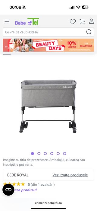 Co Sleeper BebeRoyal