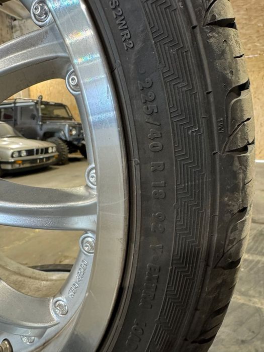 Vand / Schimb jante aliaj 5x120 r18 Bmw 8j et35 cu r17