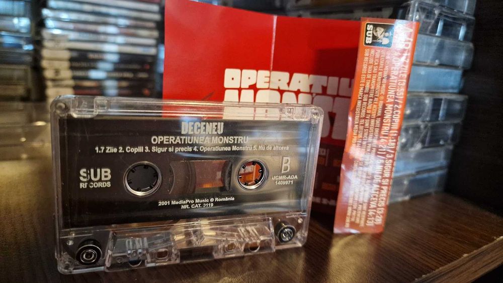 Caseta - Deceneu - Operatiunea Monstru - 2001 - prima editie