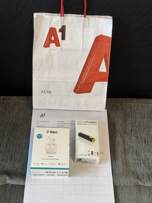 ЗАПЕЧАТАНИ ttec Mode + POWER BANK A1 Гаранция 2027г. White
