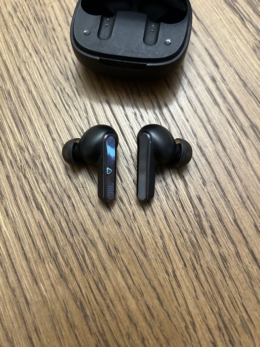 Căști JBL Live Pro 2 TWS Bluetooth ANC negre + carcasă de încărcare