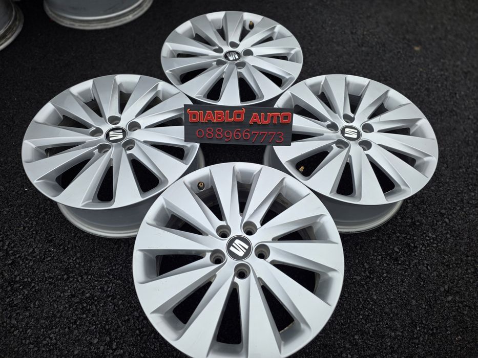 Джанти оригинални 16 5х100 6J ET45 Seat,VW,Skoda